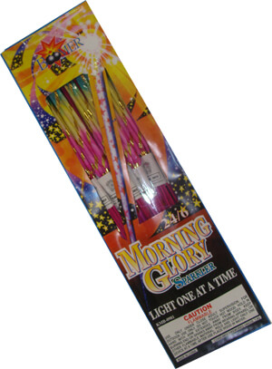 Morning Glory Sparklers, 144 Pack