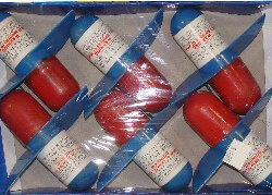 Two Colored Spaceships 6pk