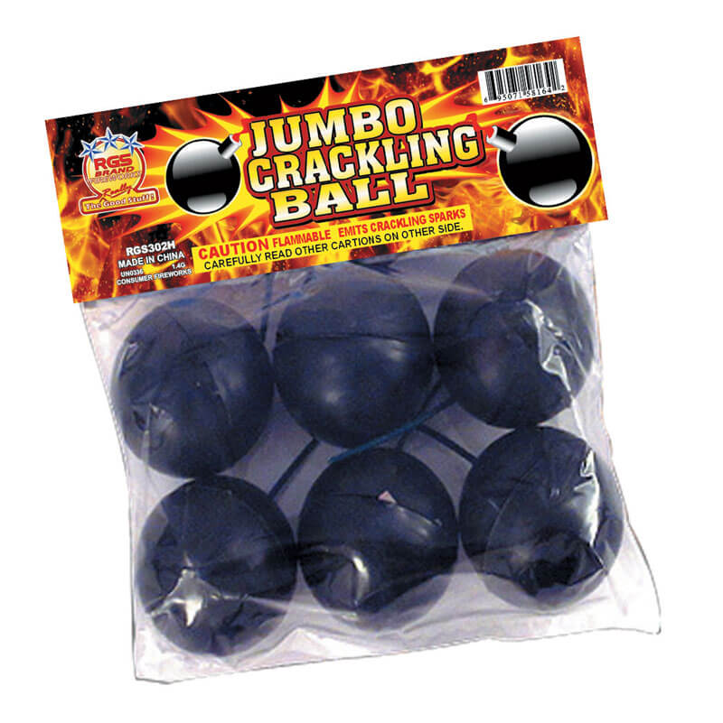 Jumbo Crackling Balls