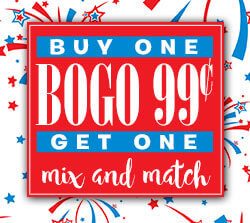 Buy One Get One for .99¢